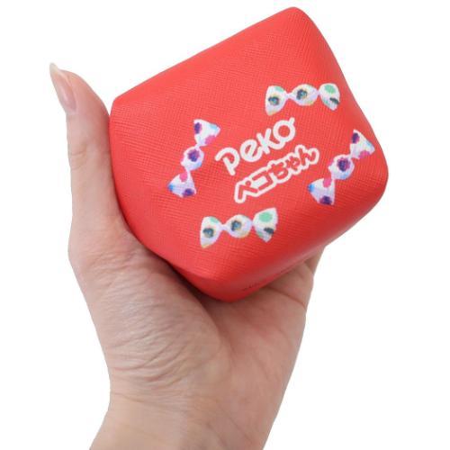 ミニポーチ お菓子キューブラブリーポーチ 不二家のペコちゃん