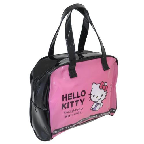 プールバッグ ビニールボストンバッグ ハローキティ サンリオ