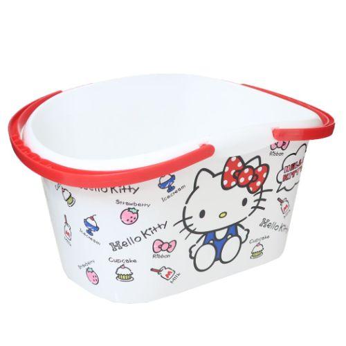 ⭐︎ハローキティ　収納バスケット⭐︎ ヨドバシ.com - 錦化成 収納 バスケット ハローキティ 1・2・3