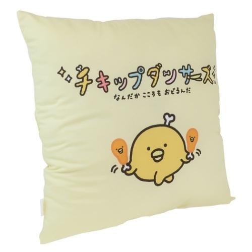 クッション 45cm スクエアクッション イエロー チキップダンサーズ