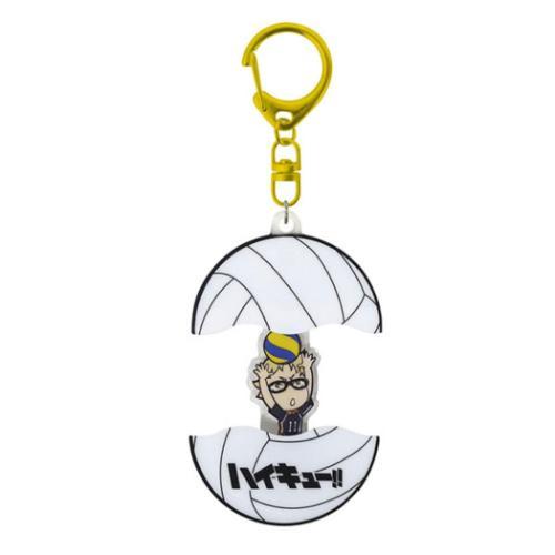 ハイドリ アクリルキーホルダー 月島蛍 パカッとアクリルキーホルダー キーリング 月島蛍 ハイキュー