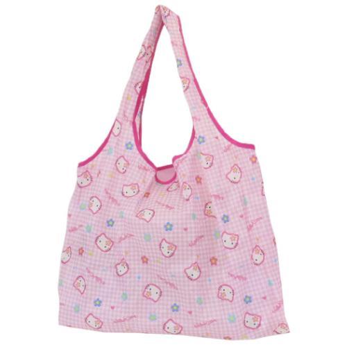 ショッピングバッグ ポケット付きエコバッグ ハローキティ