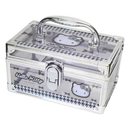 コスメボックス バニティケース ハローキティ サンリオ ブラック