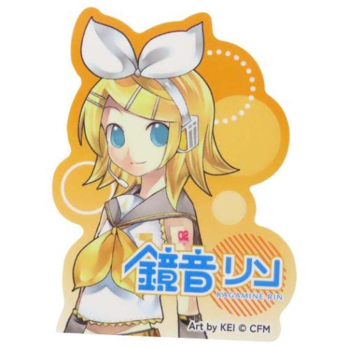ステッカー ダイカットシール 初音ミク 鏡音リン ピアプロ