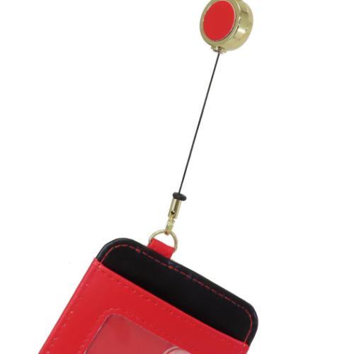 定期入れ リール付きパスケース シングルパスケース ハイキュー