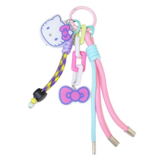 キーリング ストラップチャーム ハローキティ ピンク サンリオ