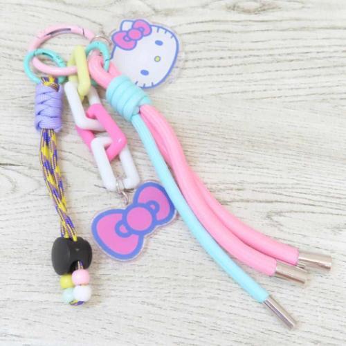キーリング ストラップチャーム ハローキティ ピンク サンリオ