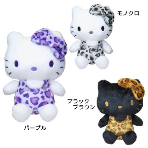 ハローキティ　ヒョウ柄シリーズ　お座りぬいぐるみ　３点セット Amazon.co.jp: ケイカンパニー(K Company) ハローキティ (ヒョウ