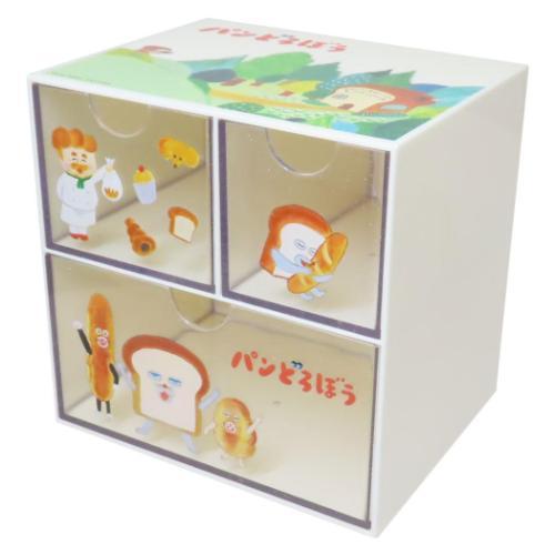 卓上収納 キャラチェスト パンどろぼう イエロー ケイカンパニー 小物