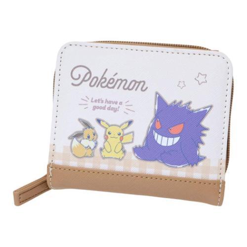 コンパクトウォレット 二つ折り財布 集合 ポケットモンスター ポケモン