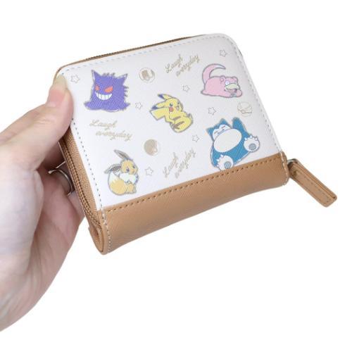 コンパクトウォレット 二つ折り財布 集合 ポケットモンスター ポケモン