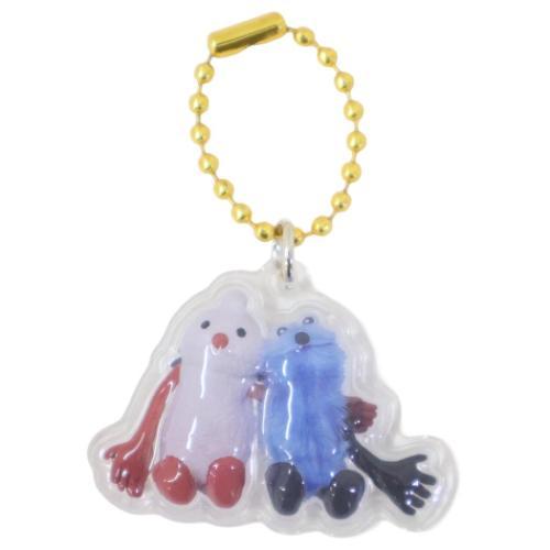 キーホルダー ぷっくりったいプチボールチェーン PUPPET SUNSUN