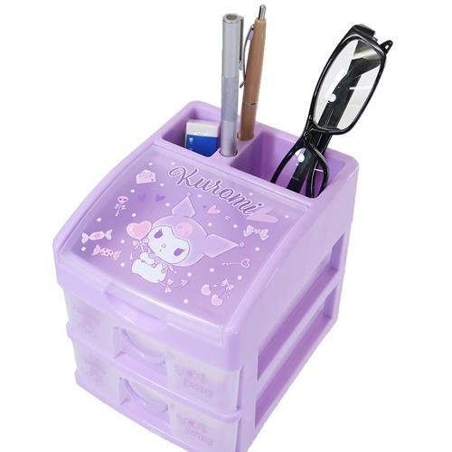 2段チェスト 卓上収納 クロミ サンリオ ケイカンパニー アクセアリー