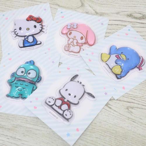 ぷっくりったいステッカー キャラクターステッカー ポチャッコ ケイ