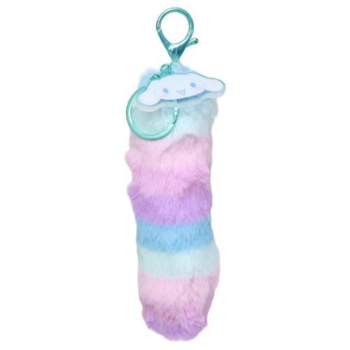 キーリング しっぽ型ファーキーホルダー サンリオ シナモロール