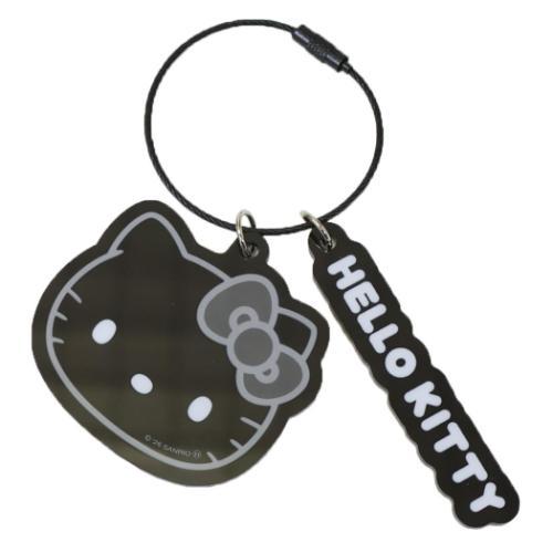 キーホルダー・アクリルキーホルダー Hello Kitty Collectors' Mascots II キーリング アクリルキーホルダー ハローキティ モノクロシリーズ