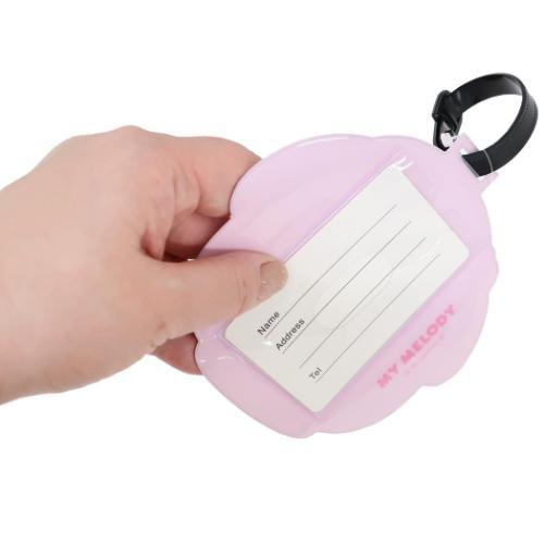 ネームプレート ダイカットPVCケース マイメロディ だるまシリーズ