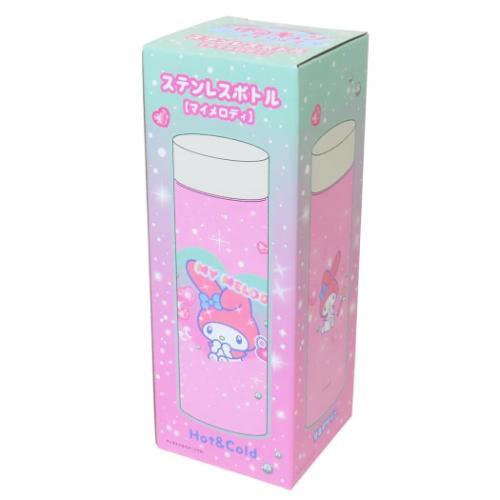 ステンレスボトル 350ml 保温保冷水筒 マイメロディ サンリオ 胸キュン