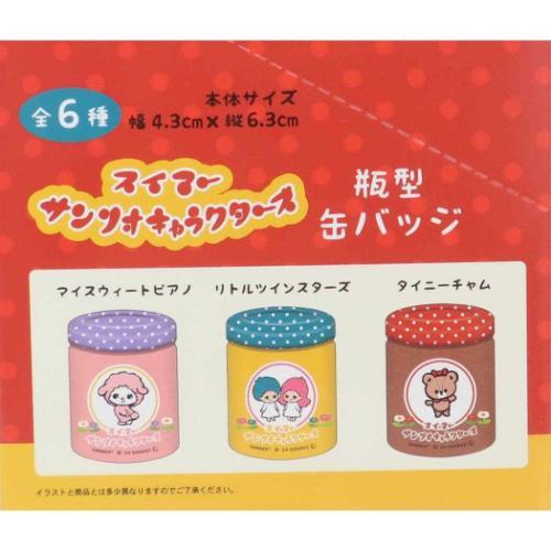 メダリスト サンリオ 缶バッジ 全6種 BOX メダリスト 缶バッジ