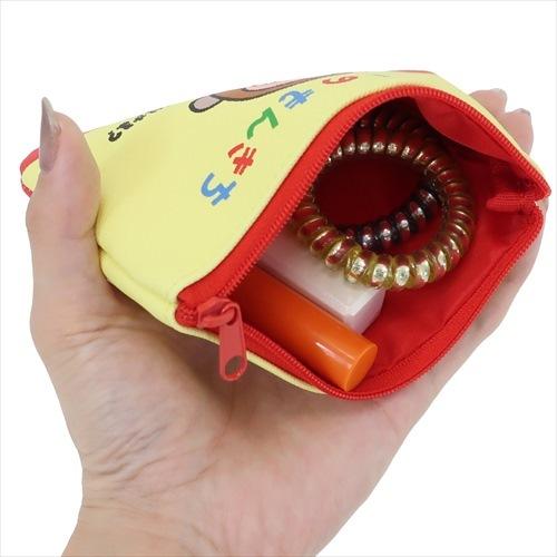 ミニポーチ ティッシュポーチ おさるのもんきち ケイカンパニー