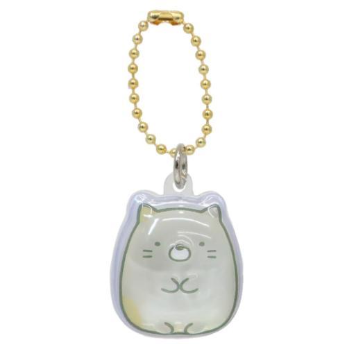 ぷっくりったいプチボールチェーン キーホルダー すみっコぐらし ねこ