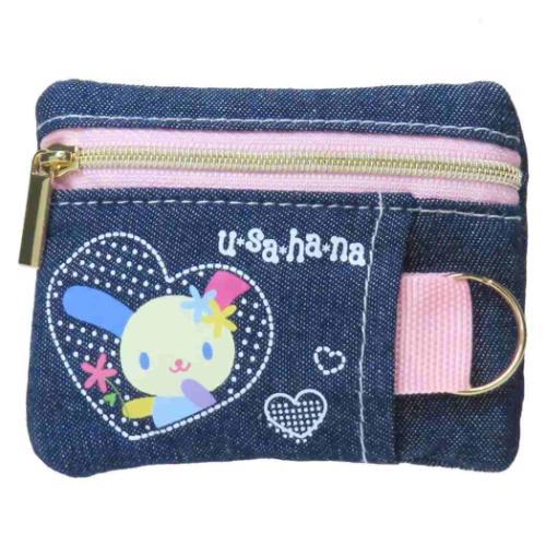 キーコインケース 小銭入れ＆定期入れ ウサハナ サンリオ 小物入れ IC