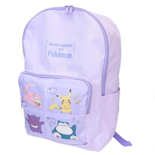 18Lリュック デイパック パープル ポケットモンスター ポケモン