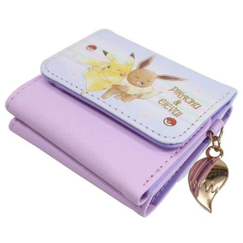 ミニウォレット コンパクト 三つ折り財布 ポケモン ピカチュウ ミニウォレット コンパクト 三つ折り財布 ポケモン ピカチュウ