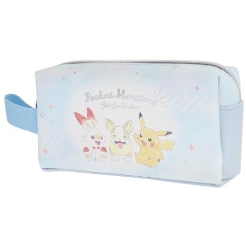 ペンケース ラージ スクエア ポーチ ピカチュウ＆フレンズ ポケモン ポケットモンスター マルヨシ 爆買