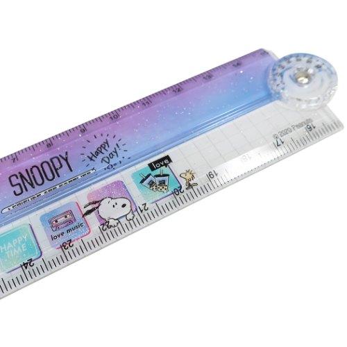 分度器付き 30cm 折りたたみ定規 ものさし スヌーピー アイコン ピーナッツ カミオジャパン 新学期準備雑貨 Kmo 雑貨 アートの通販店 ベルコモン 通販 Yahoo ショッピング