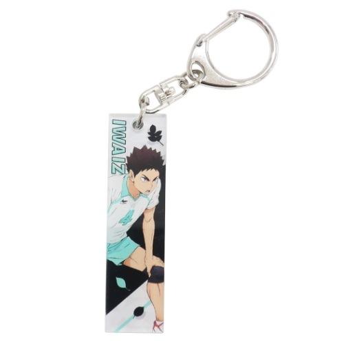 キーリング アクリルスティックキーホルダー 岩泉一 ハイキュー 少年