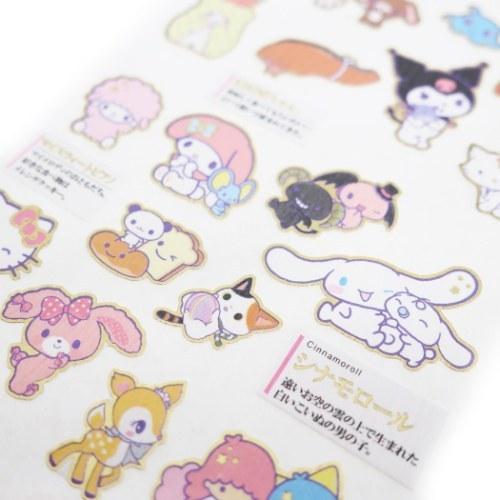 カミオジャパン シールシート 大人の図鑑シール サンリオ