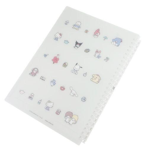 カミオジャパン ルーズリーフ ヒッパリングノート B5 26穴 サンリオ