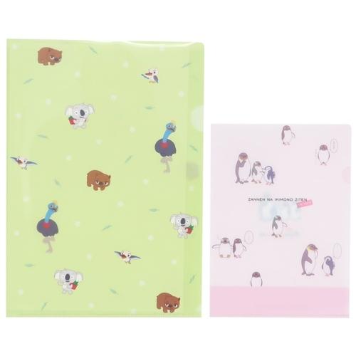 カミオジャパン クリアフォルダー A4＆A5シングルクリアファイル