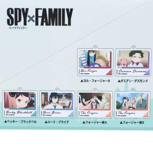 トレーディングアクリルストラップ 全12種 キーホルダー スパイファミリー SPY FAMILY VOL.1 カミオジャパン 少年ジャンプ コレクション雑貨｜velkommen｜03