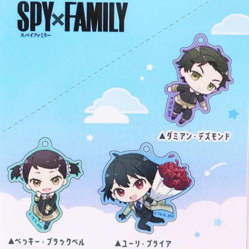 トレーディングアクリルキーホルダー 全6種 キーリング スパイファミリー SPY FAMILY 少年ジャンプ おっこち2 カミオジャパン コレクション雑貨｜velkommen｜03