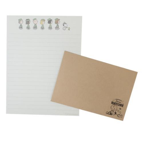 SNOOPY（スヌーピー） レターセット SNOOPY LOVES NATURE レター