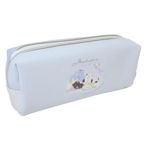 カミオジャパン ペンポーチ ツインファスナーペンケース もちもち