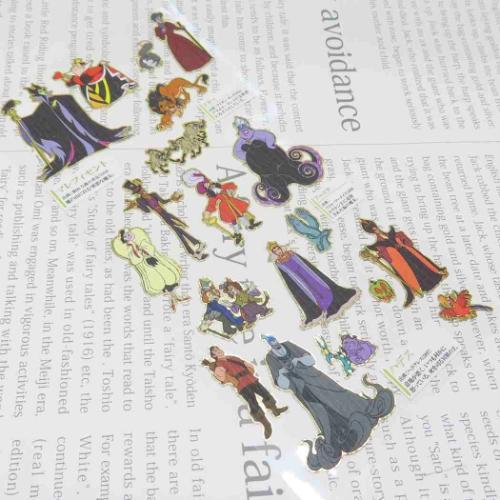 キャラクターシール 大人の図鑑シール ディズニーヴィランズ