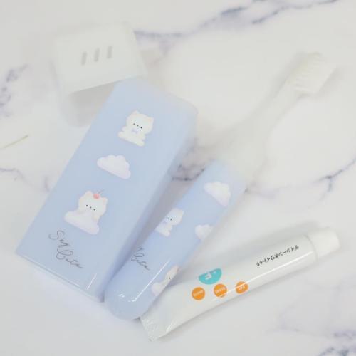 歯磨きセット スクエアハミガキセット SKY CATS カミオジャパン