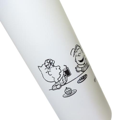 保温保冷水筒 ステンレスボトル400ml スヌーピー ピーナッツ WANT ANY