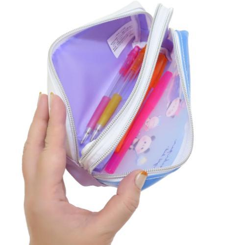 ペンケース ツインファスナーペンケース 遊園地 もちもちぱんだ カミオ