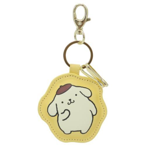 キーホルダー ミラー付きぷっくりキーリング ポムポムプリン サンリオ