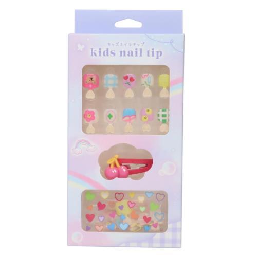 キッズコスメ キッズネイルチップセット カラフルポップ カミオ