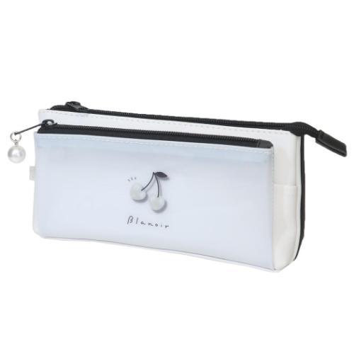 ペンケース サンカクマルチペンケース ブラノワール blanoir チェリー