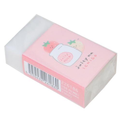 けしごむ ミニ消し入消しゴム いちご ジューシーなにんじんとなかま