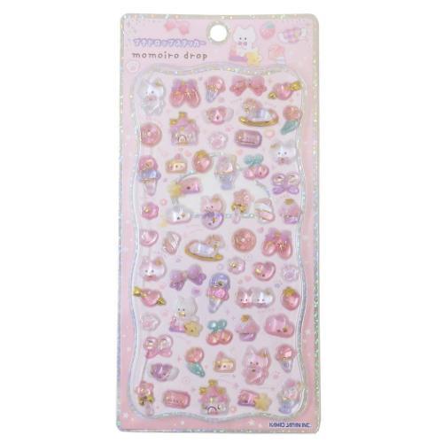 シールシート プチドロップステッカー ももいろどろっぷ カミオ