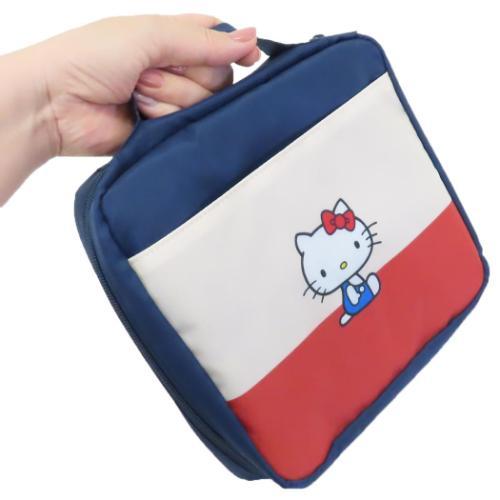 ハローキティ トラベルポーチ 3点セット　吊り下げ、圧縮ポーチ　ワンズテラス ハローキティ トラベルポーチ 3点セット 吊り下げ、圧縮ポーチ ワンズ