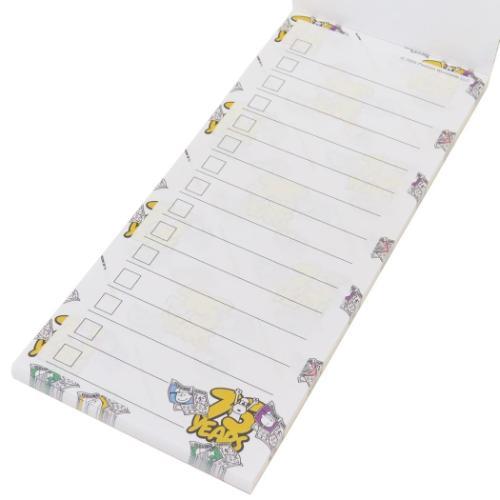 メモ帳 TODOメモ スヌーピー 75周年 Newspaper pattern カミオジャパン