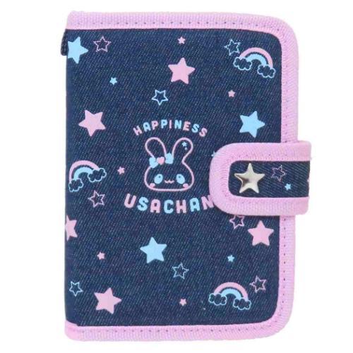 デニムシールバインダー シール帳 ハピネスうさちゃん カミオジャパン